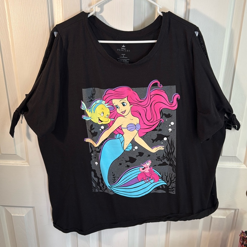 Torrid x Little Mermaid cut sleeve